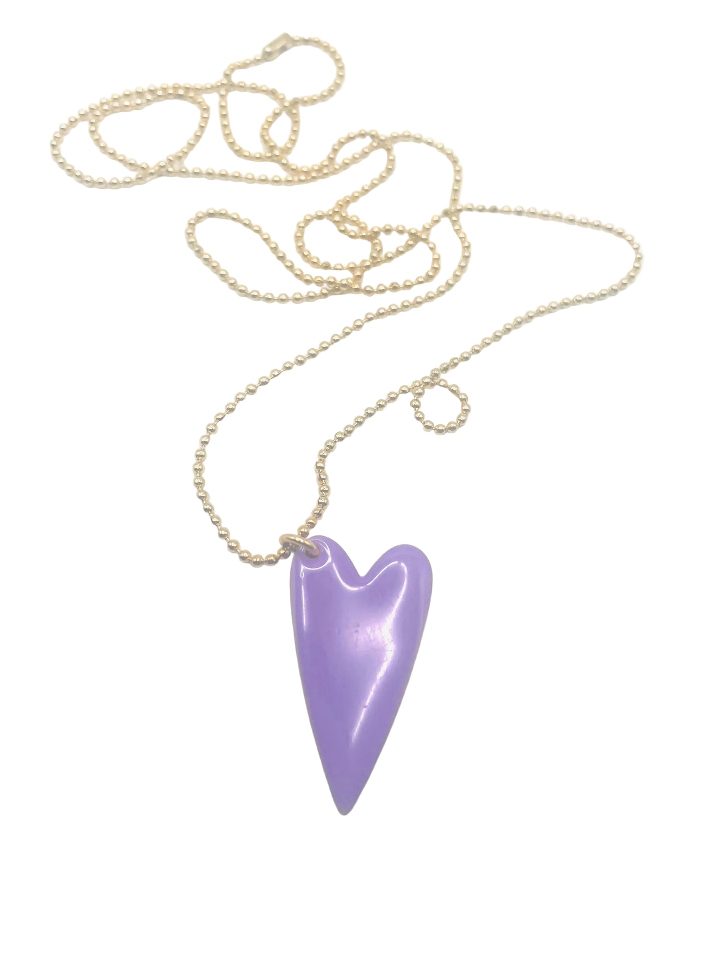 Collana con Cuore Smaltato