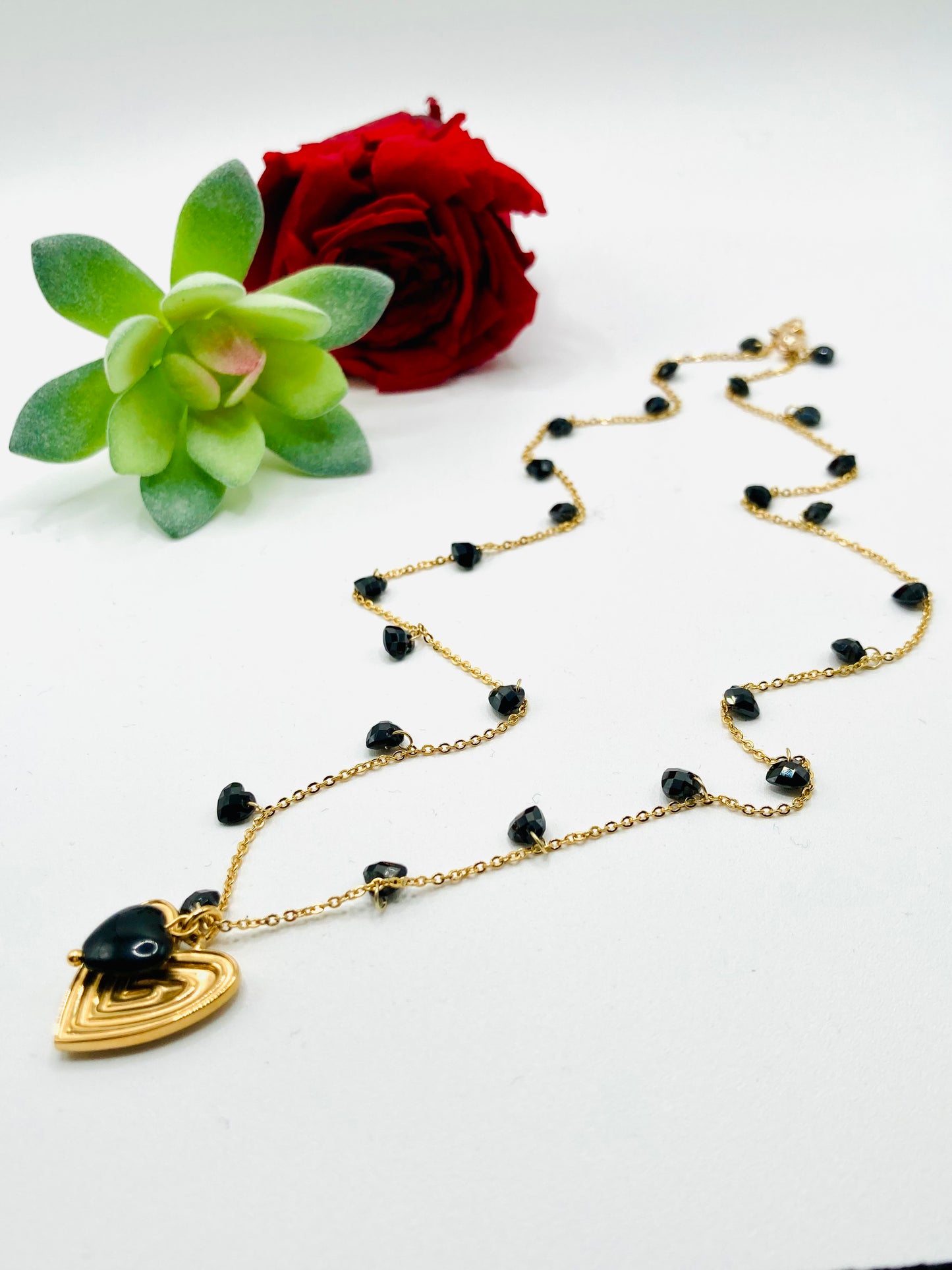 Collana con zirconi