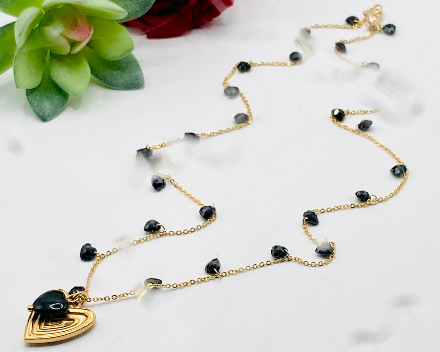 Collana con zirconi