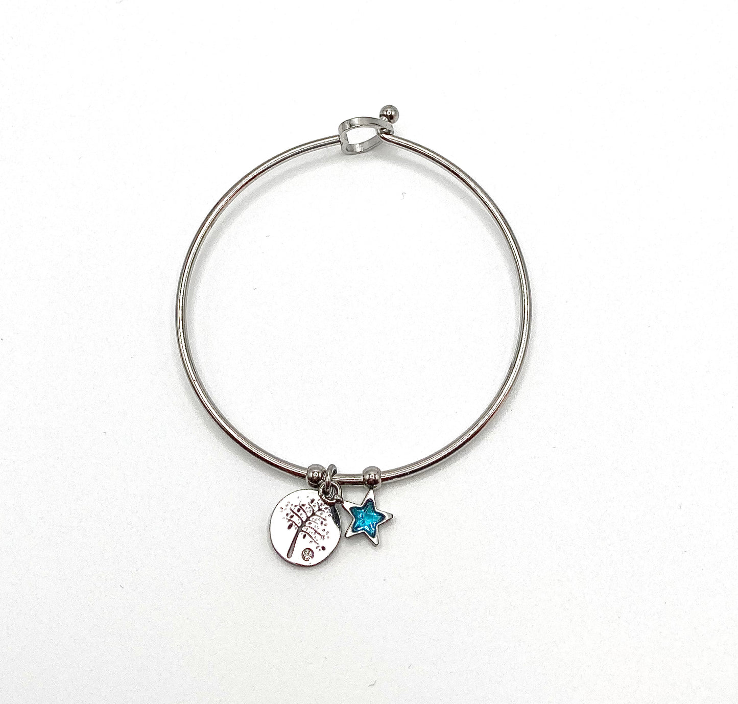 Bracciale rigido in acciaio