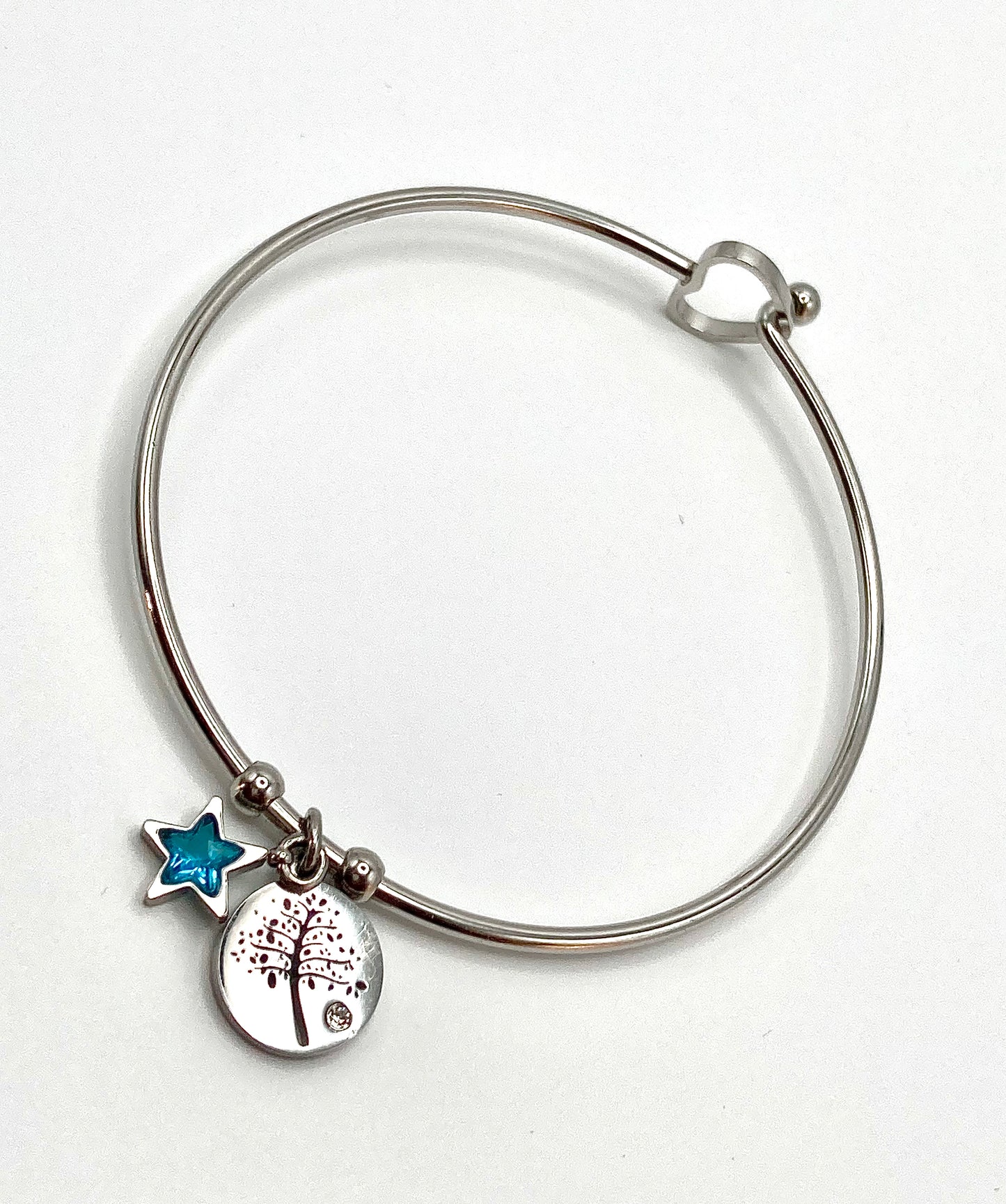 Bracciale rigido in acciaio