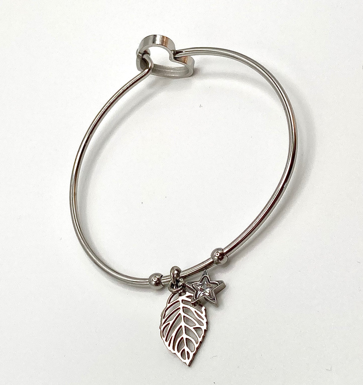 Bracciale rigido in acciaio