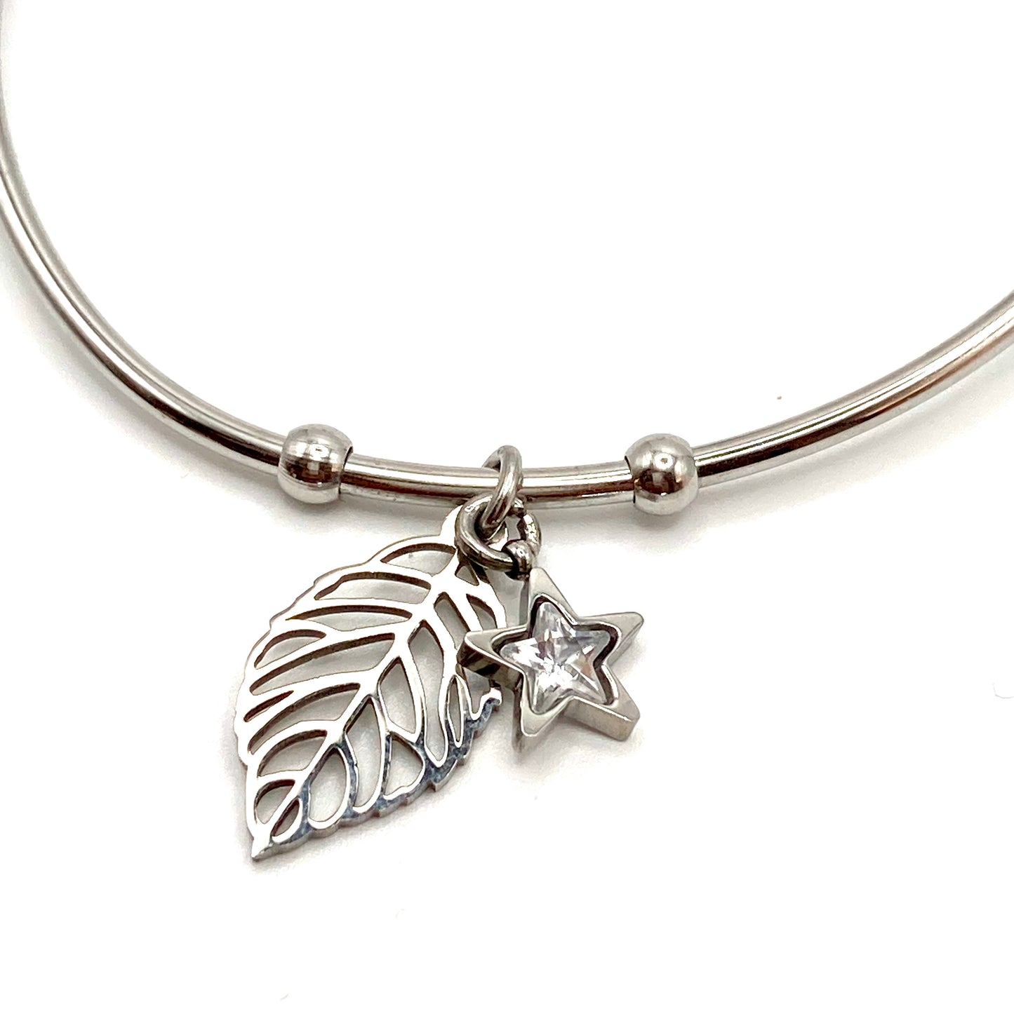 Bracciale rigido in acciaio