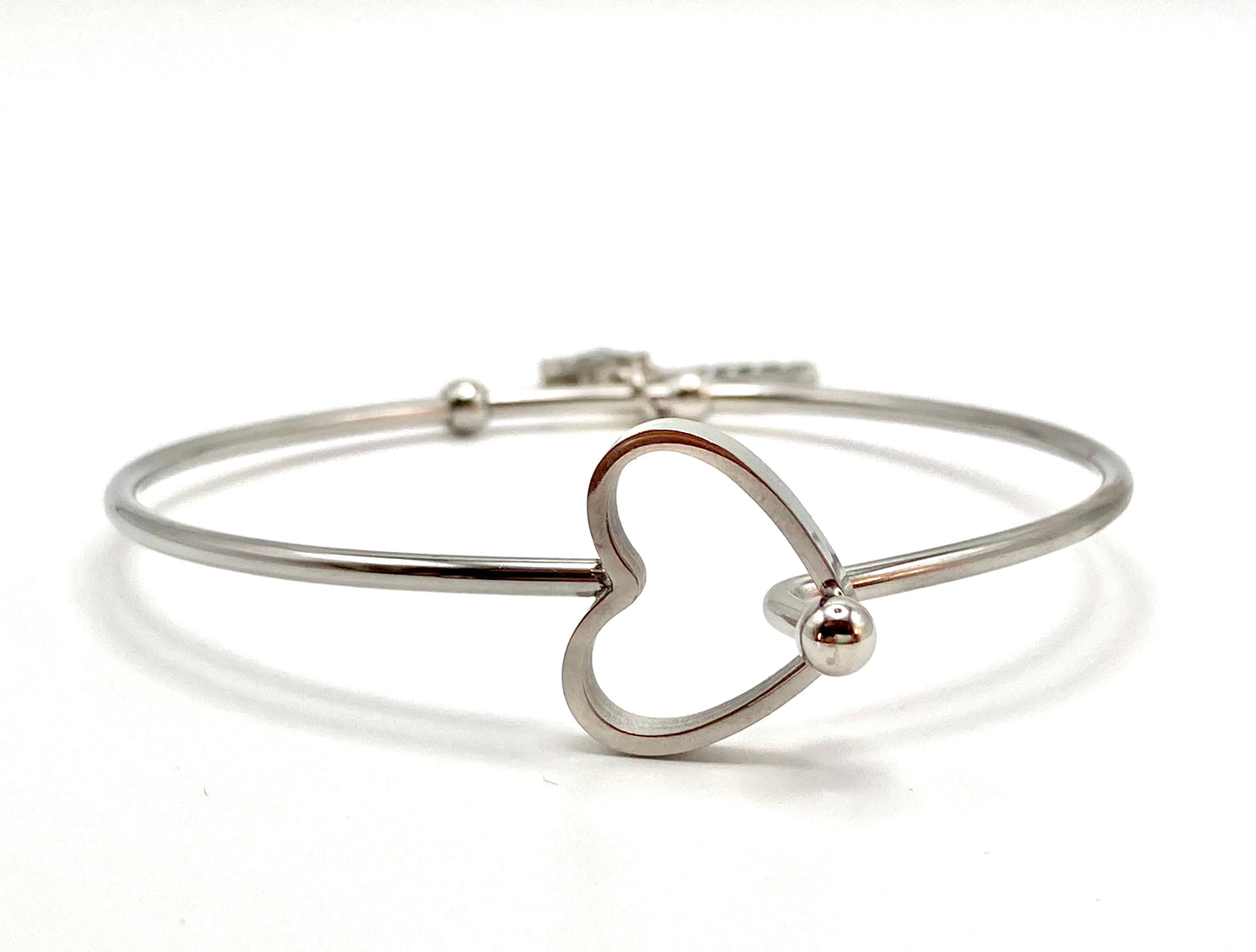 Bracciale rigido in acciaio