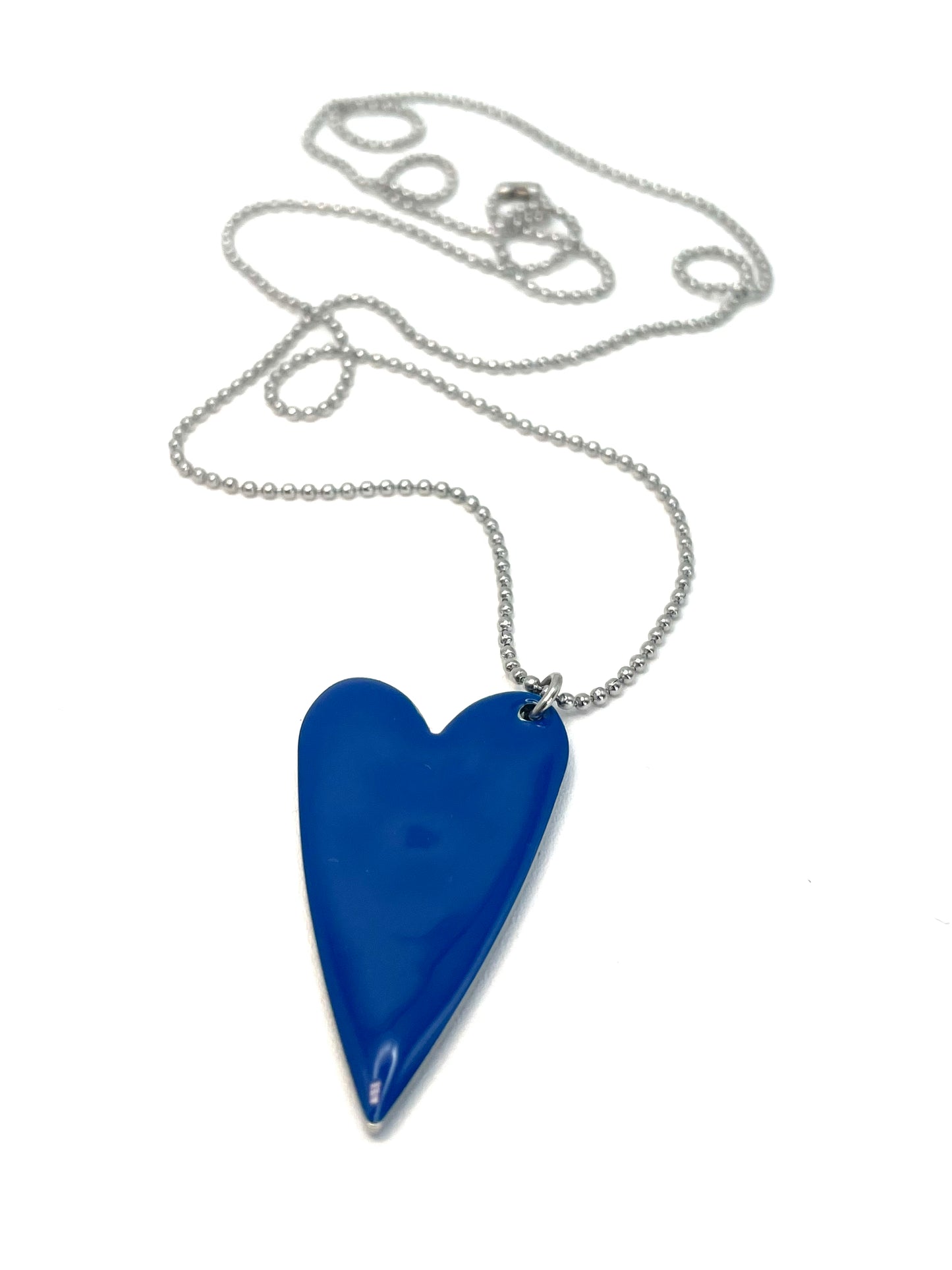 Collana con cuore smaltato