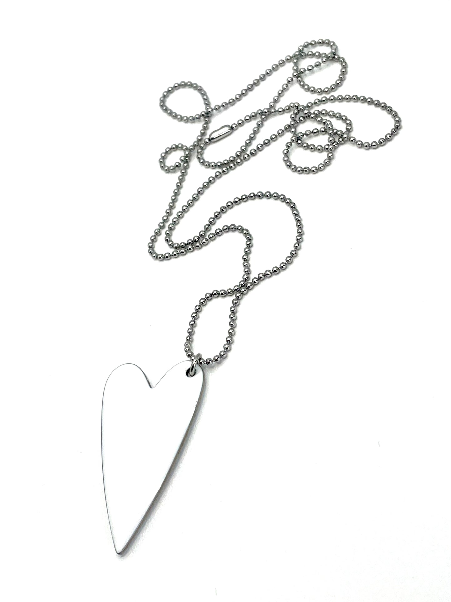 Collana con cuore smaltato