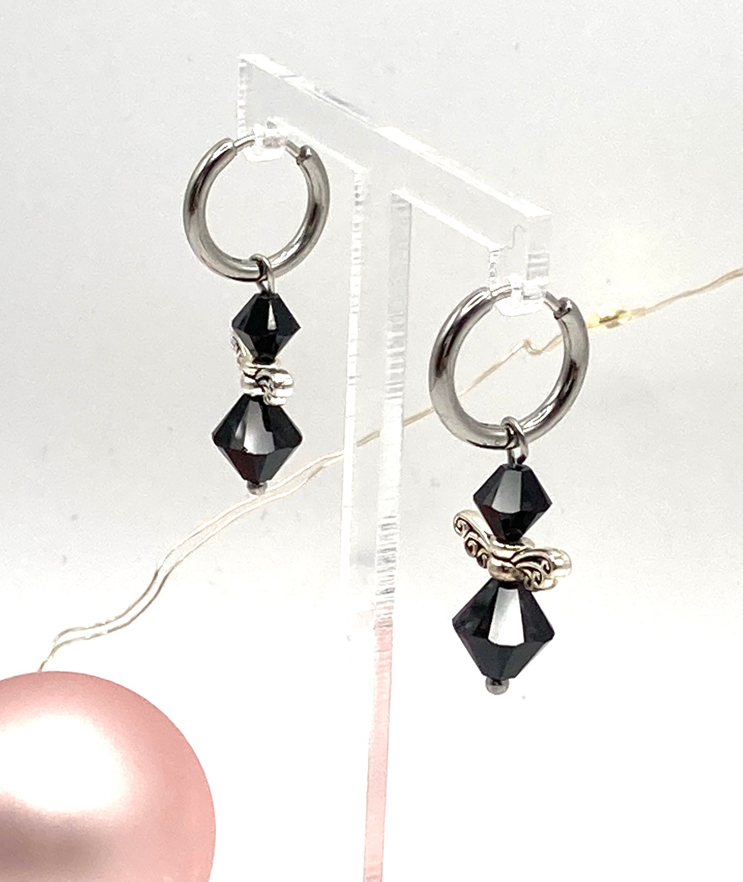 Orecchini a cerchio con Angioletto