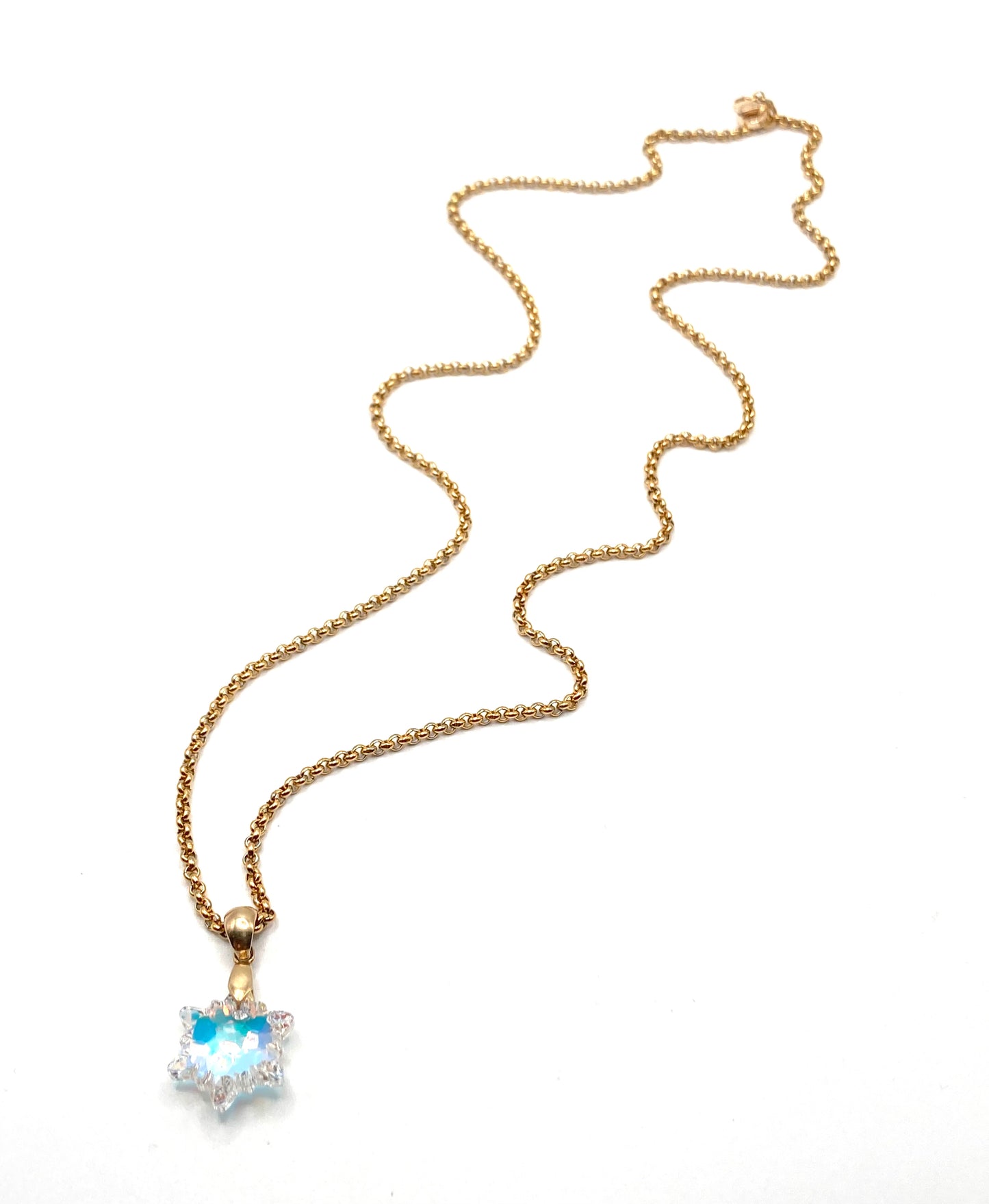 Collana con snow cristallo