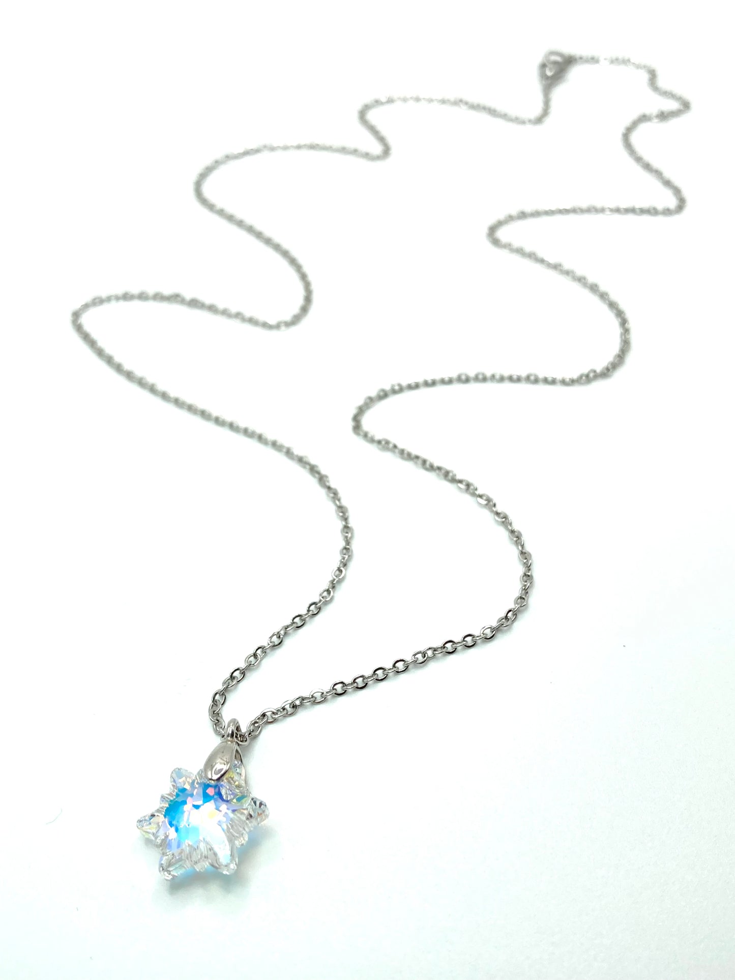 Collana con snow cristallo