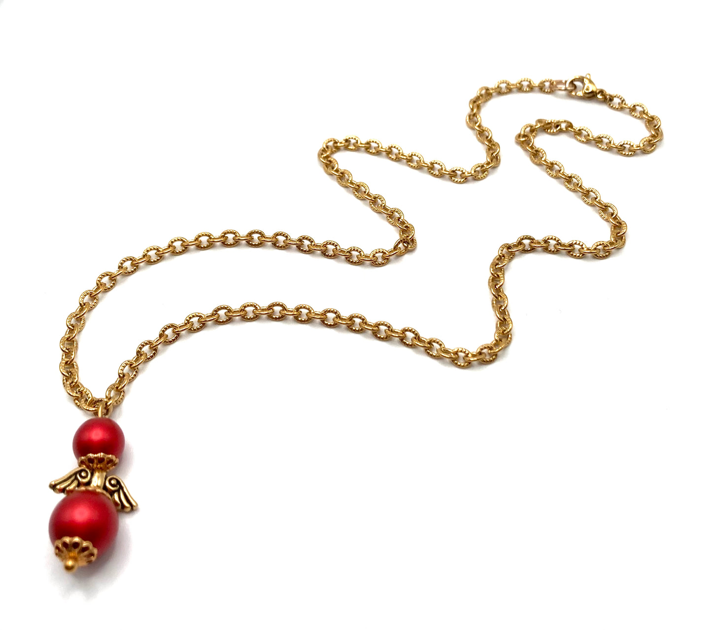 Collana e orecchini con Angioletto