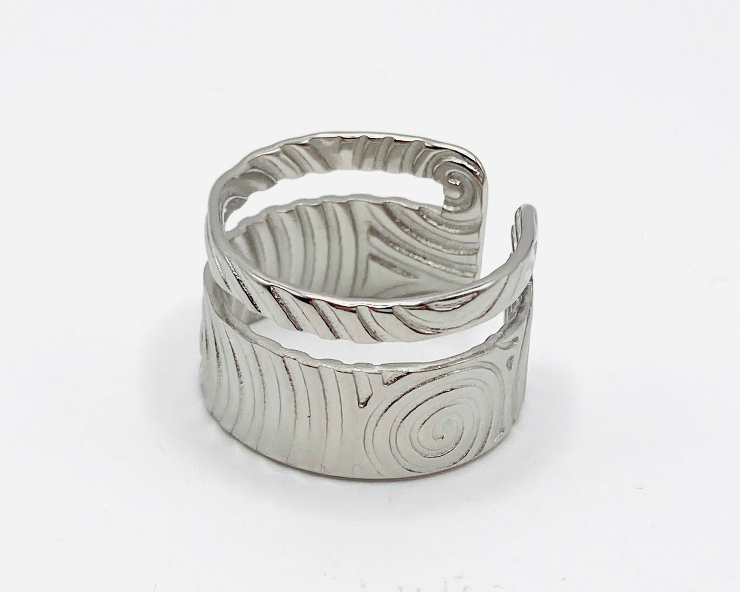Anello a fascia con spirali