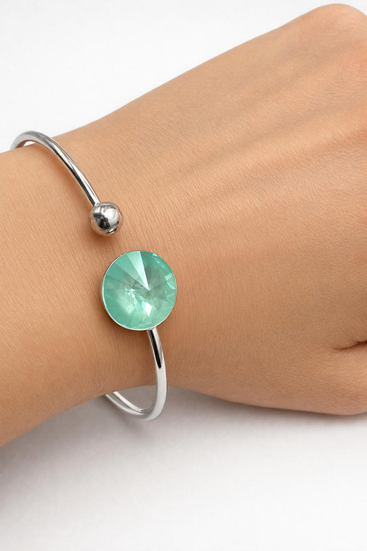 Bracciale e orecchini in Argento 925 e cristallo