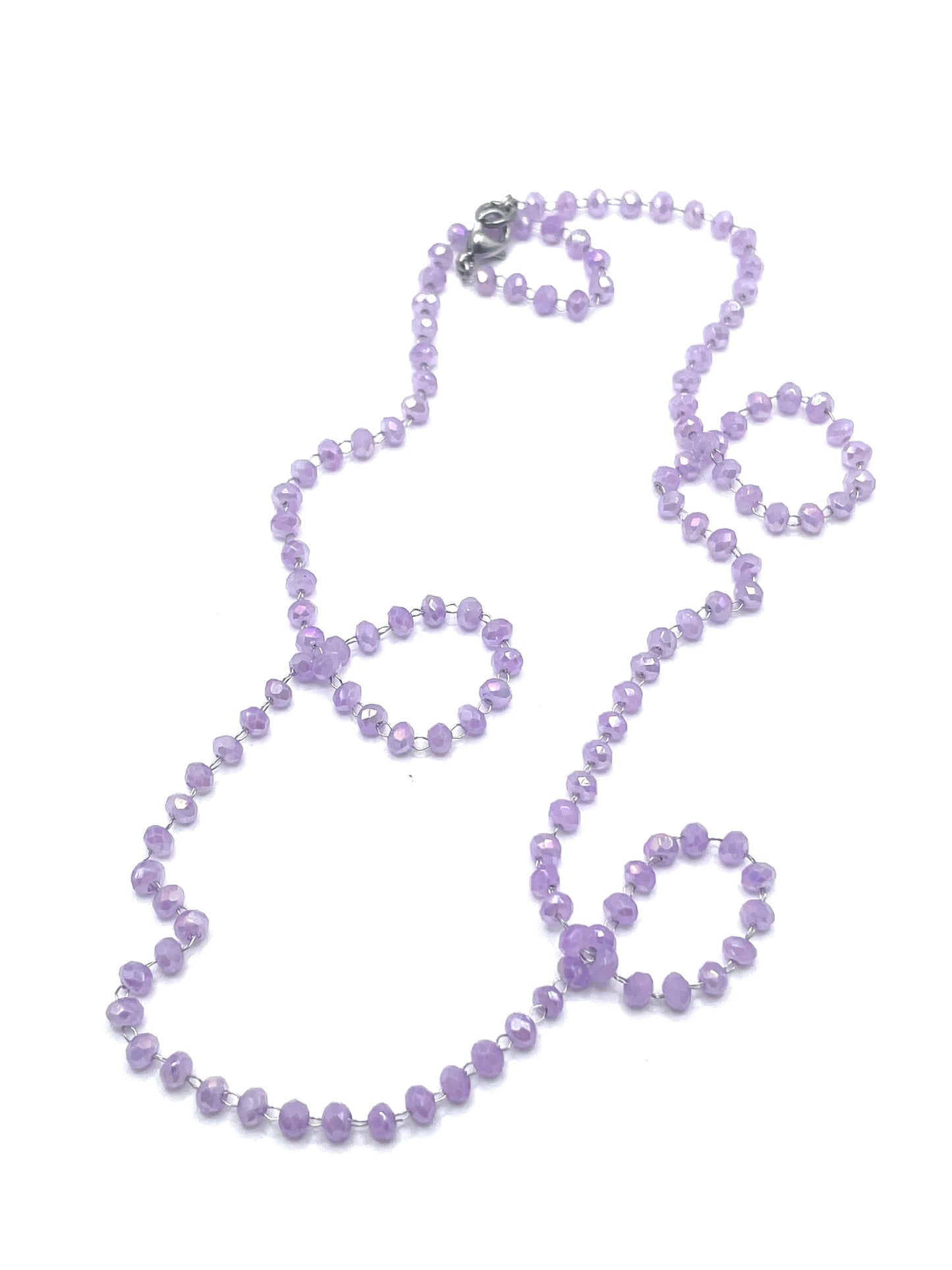 Collana Rosario in Acciaio