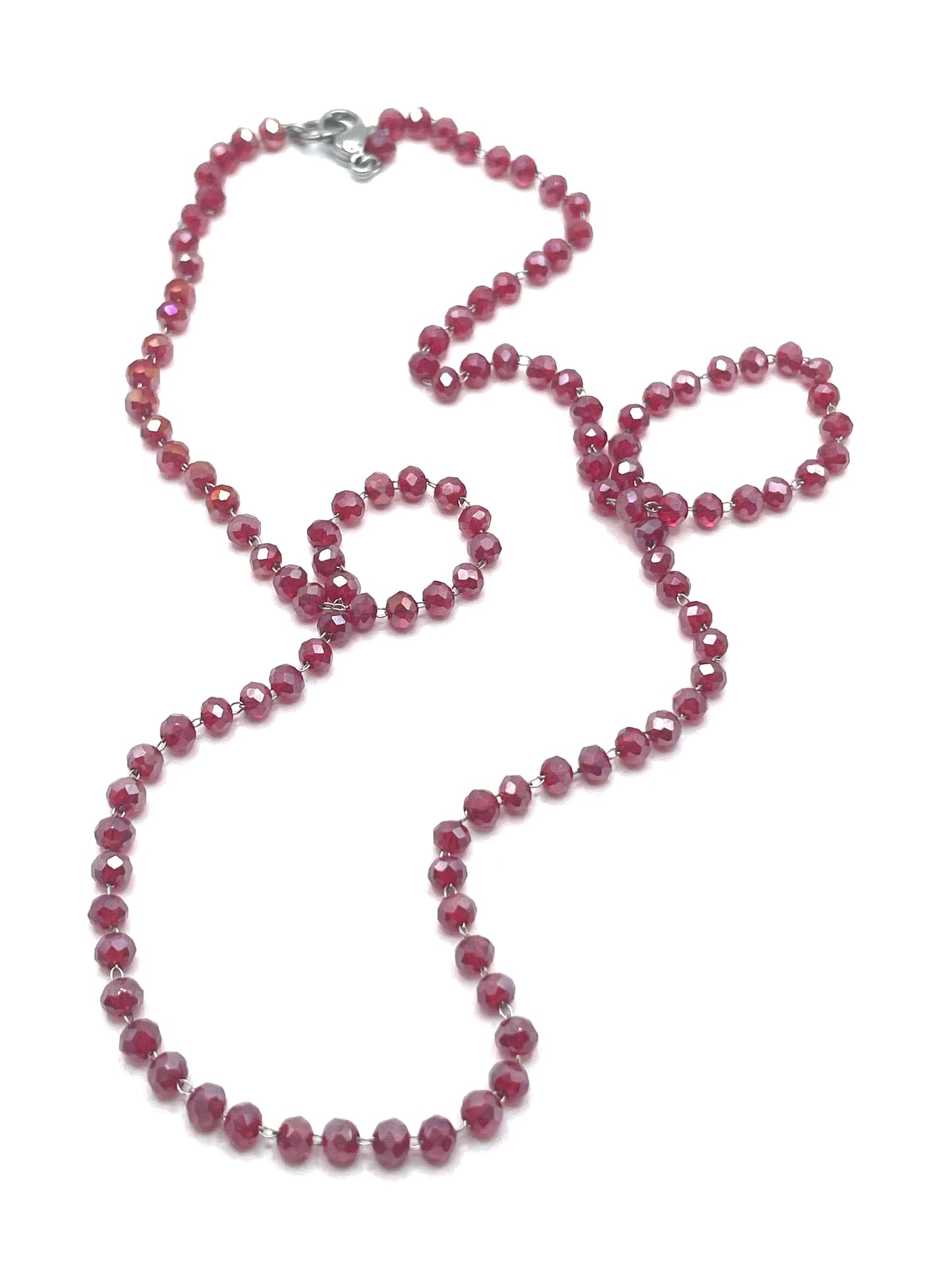 Collana Rosario in Acciaio