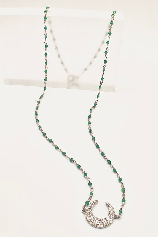 Collana rosario Luna