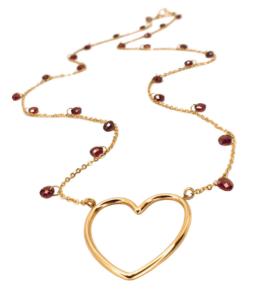 Crystal Heart Necklace