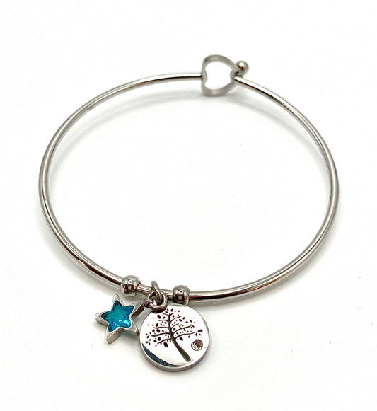 Bracciale rigido in acciaio