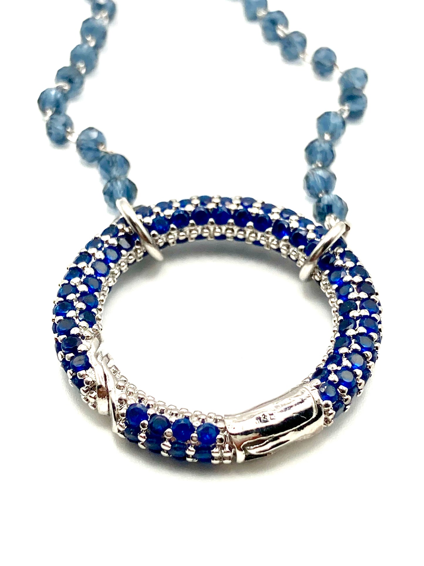 Collana Rosario con moschettone
