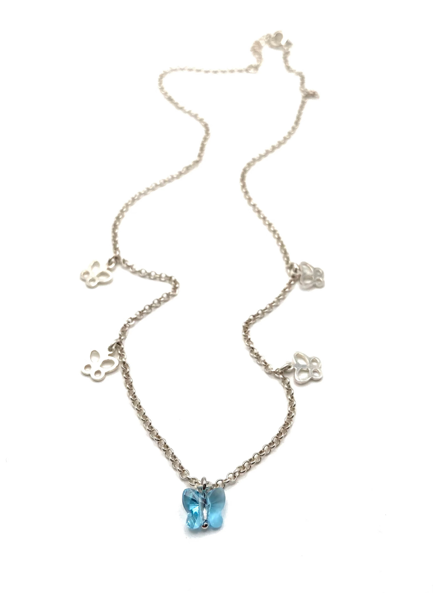 Collana con farfalle