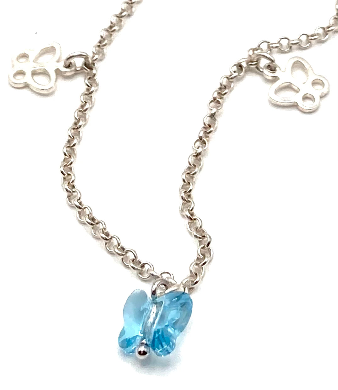 Collana con farfalle