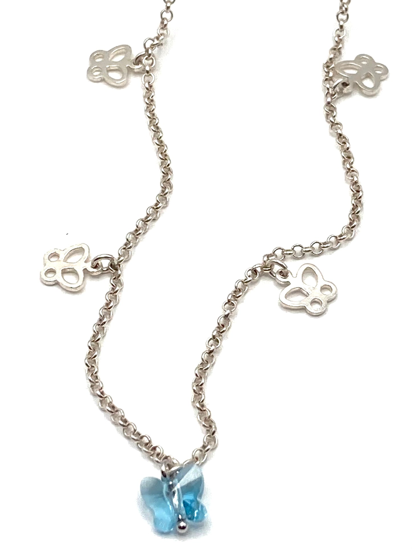 Collana con farfalle