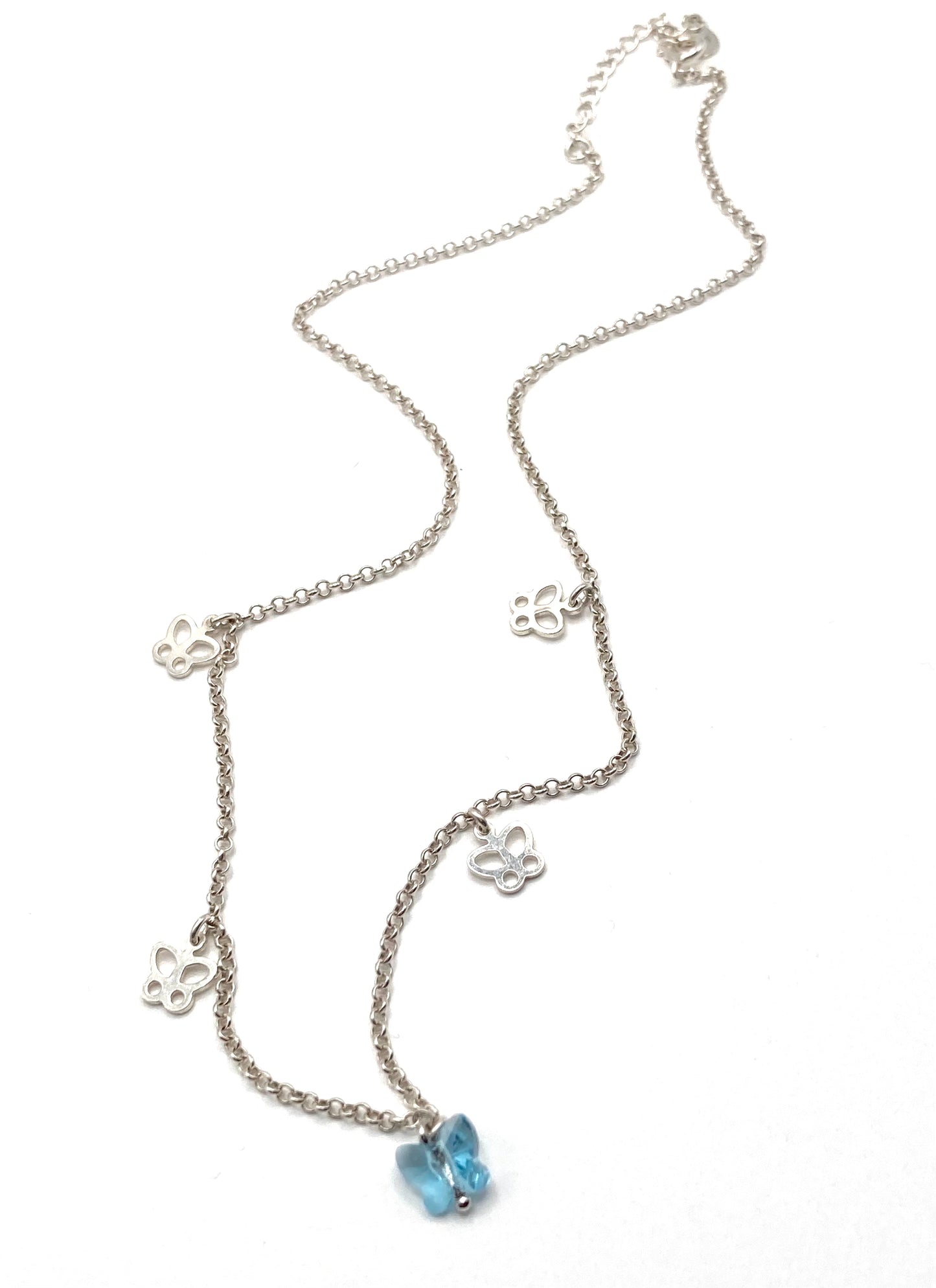Collana con farfalle