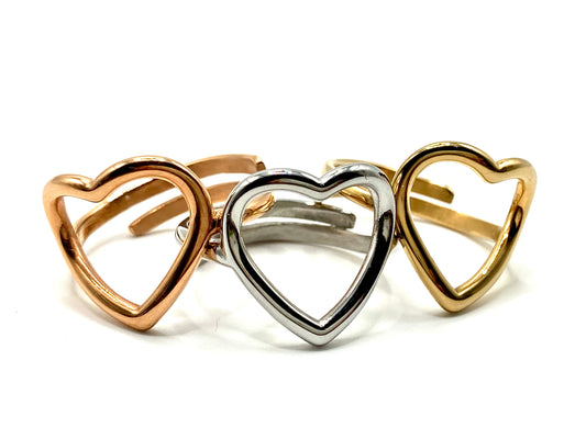 Anello con cuore