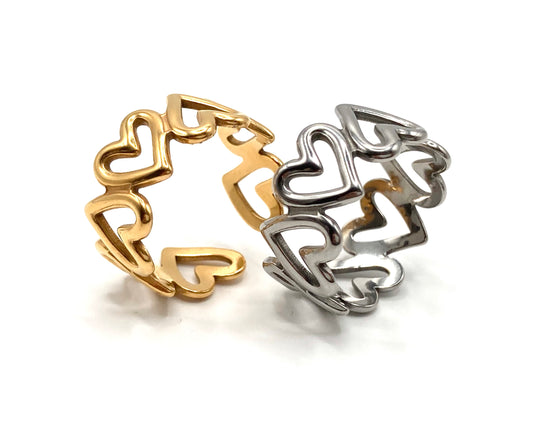 Anello con cuore