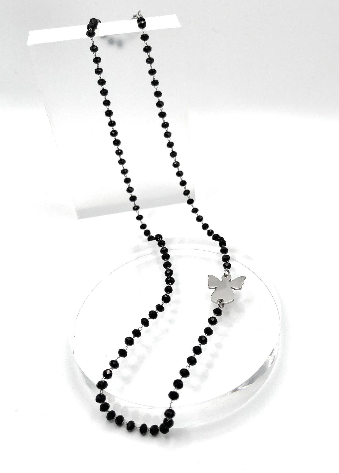 Collana con cristalli e Angelo