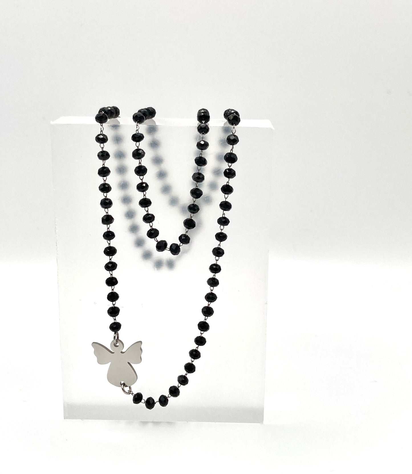 Collana con cristalli e Angelo