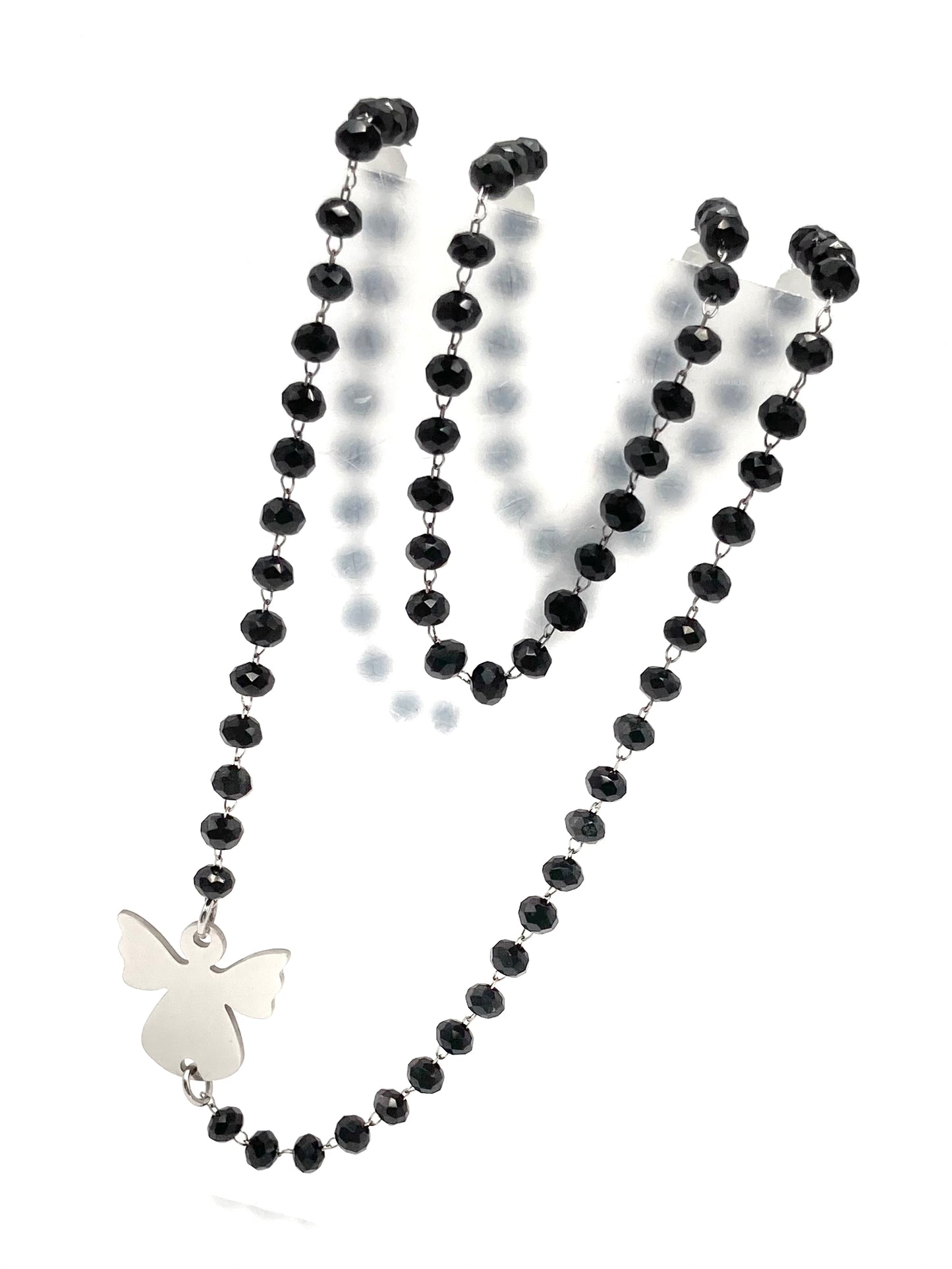 Collana con cristalli e Angelo