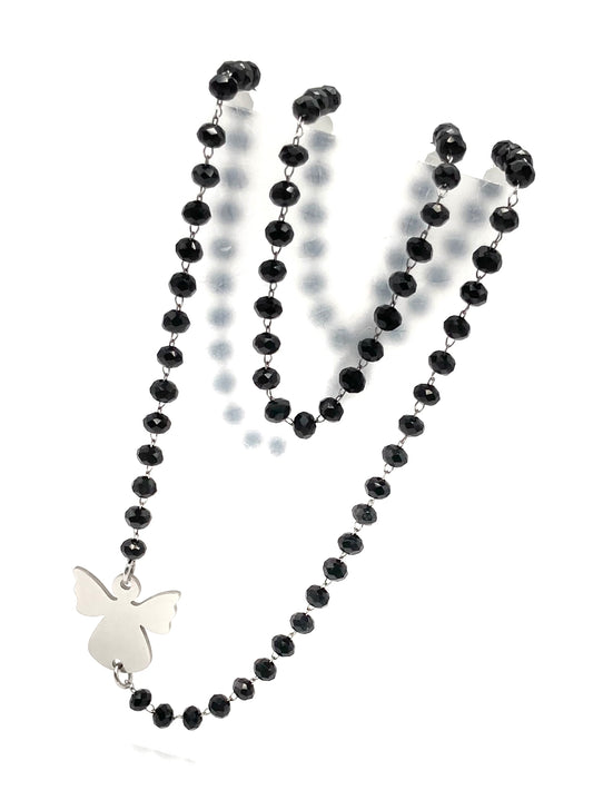 Collana con cristalli e Angelo