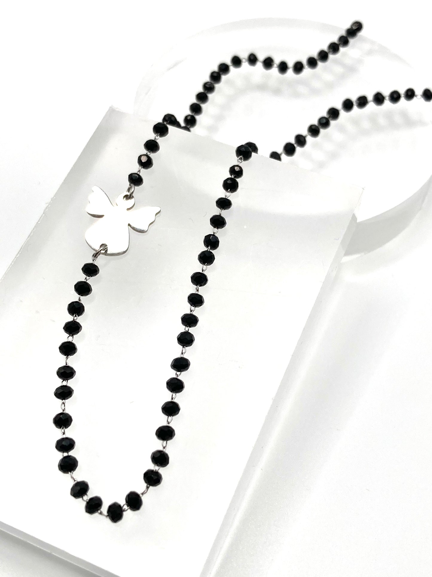 Collana con cristalli e Angelo