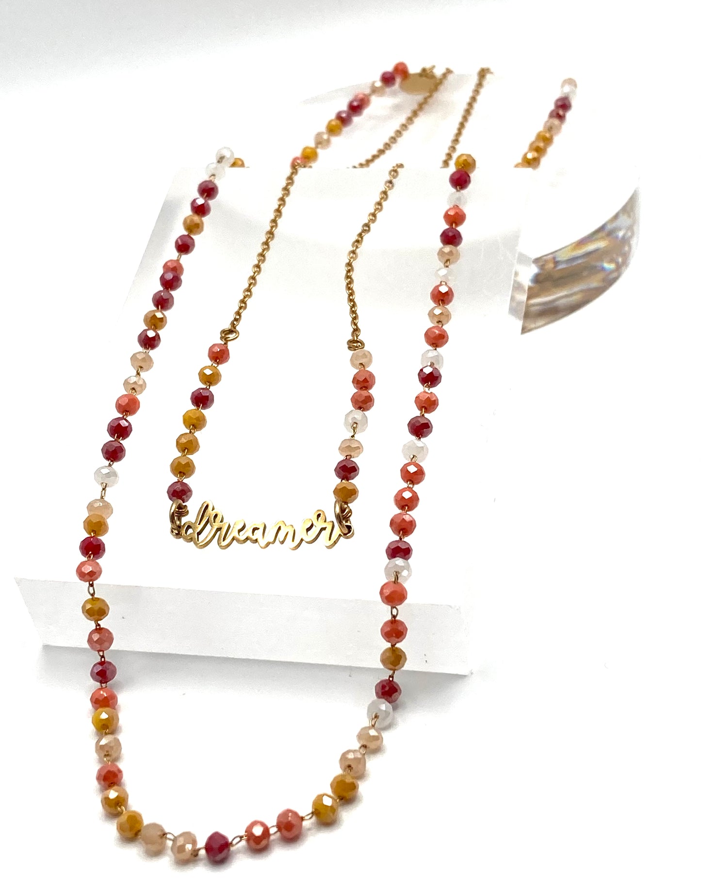 Set collane con cristalli