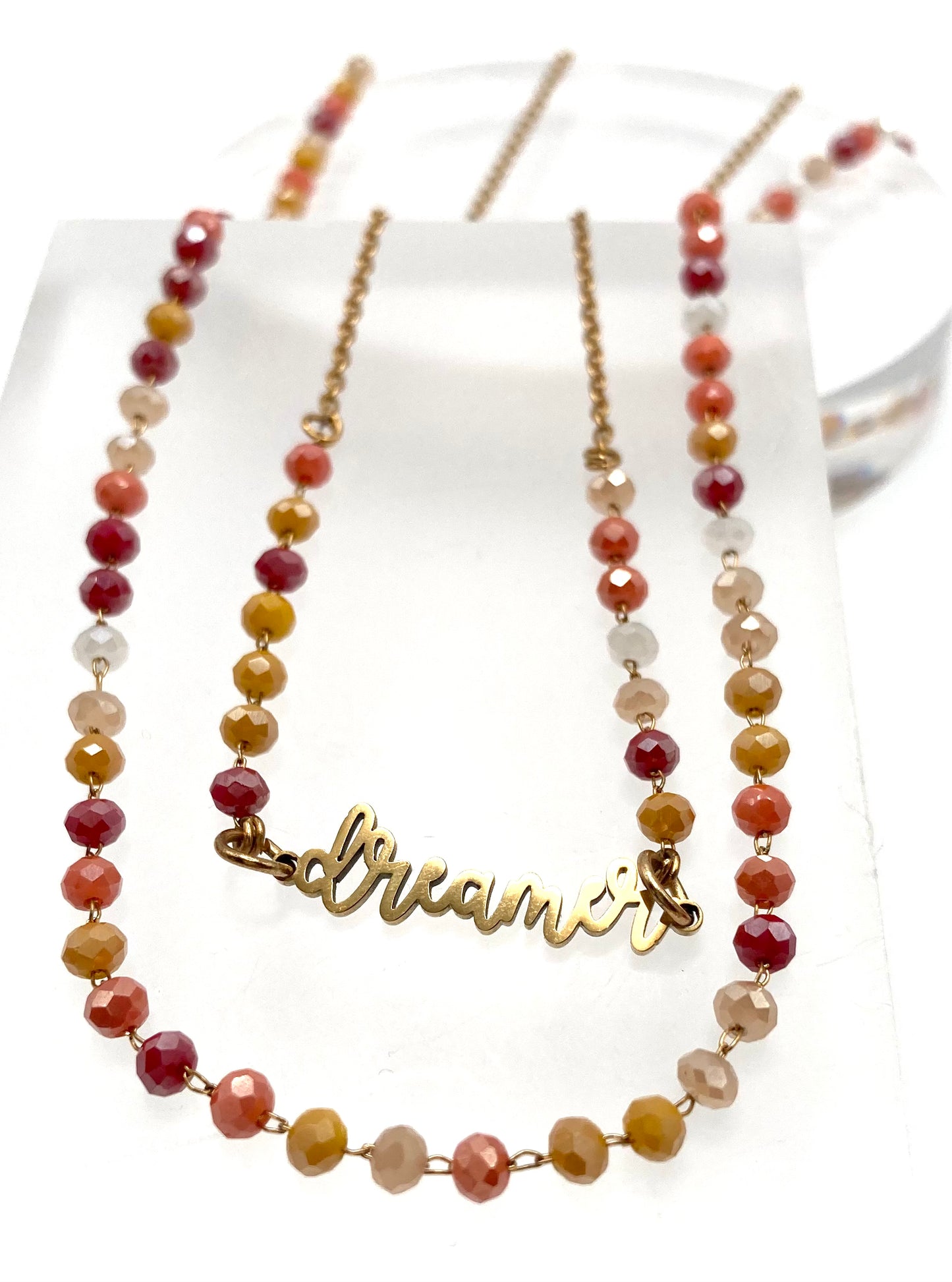 Set collane con cristalli