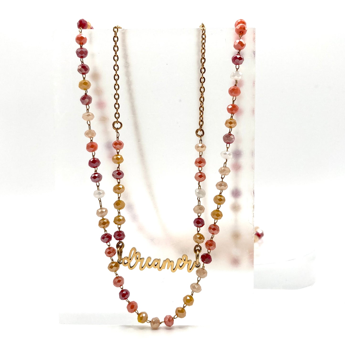 Set collane con cristalli