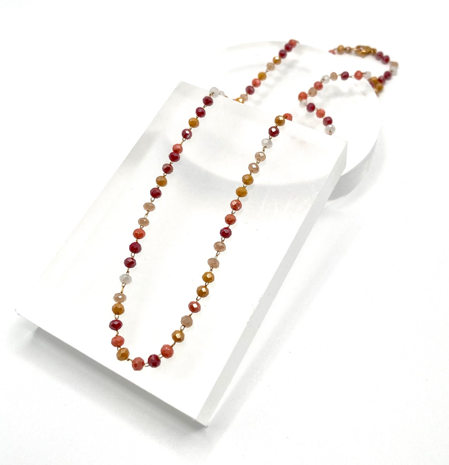 Set collane con cristalli