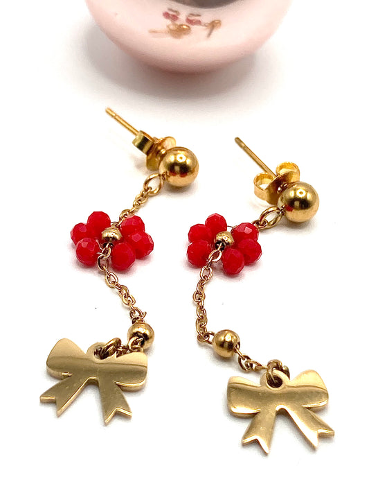 Orecchini con fiocco