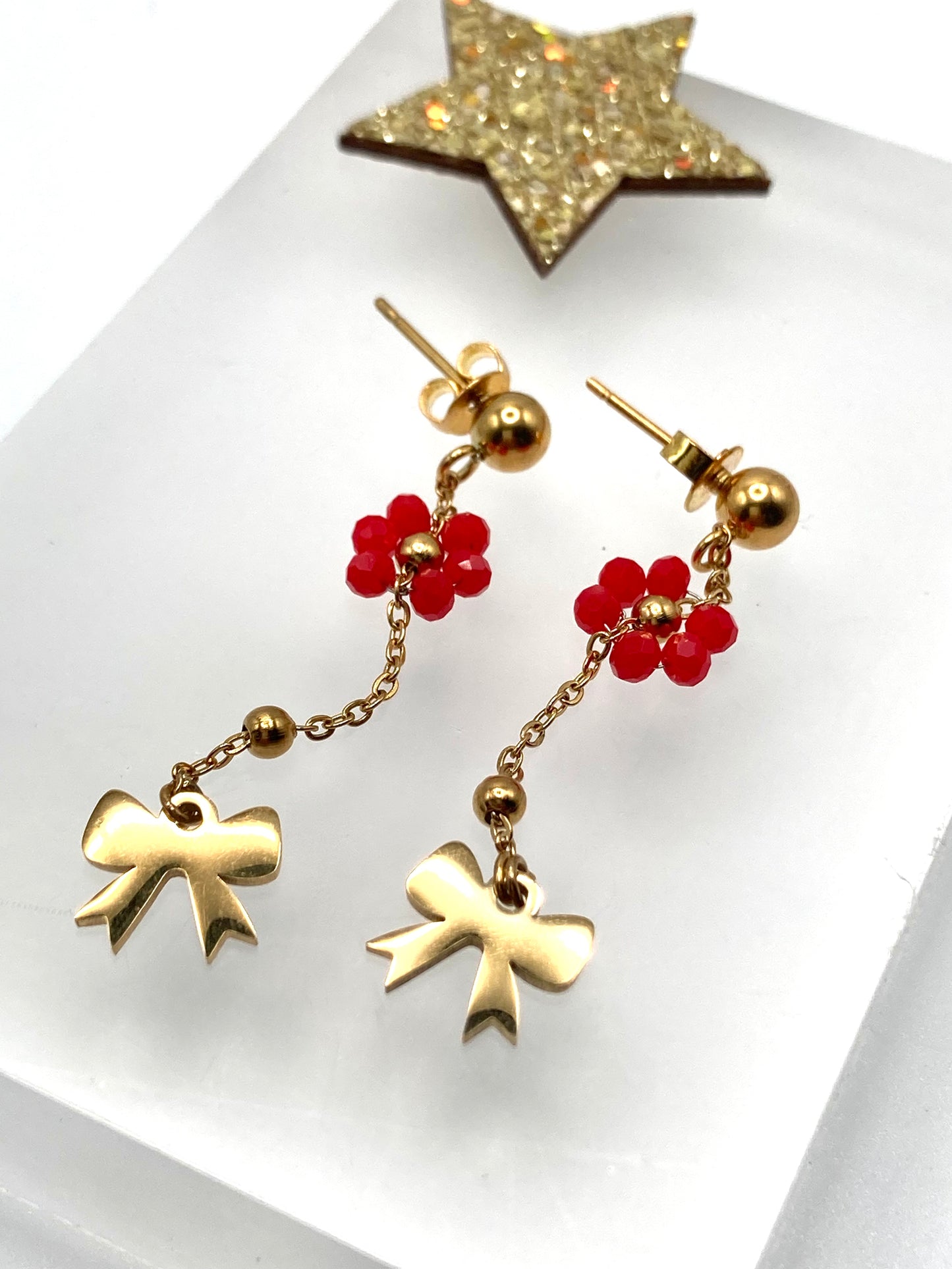 Orecchini con fiocco