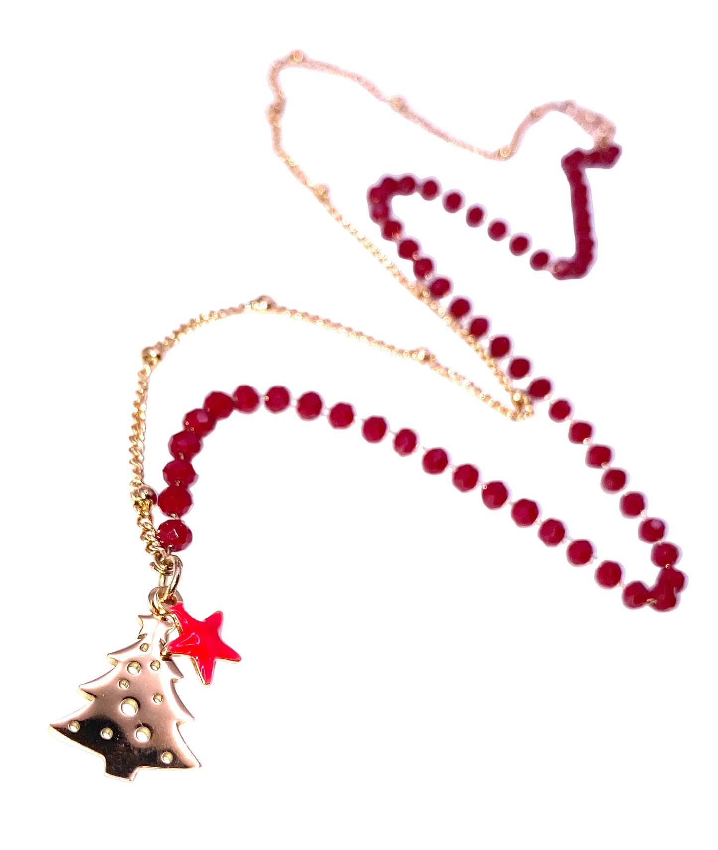 Collana rosario con Albero di Natale