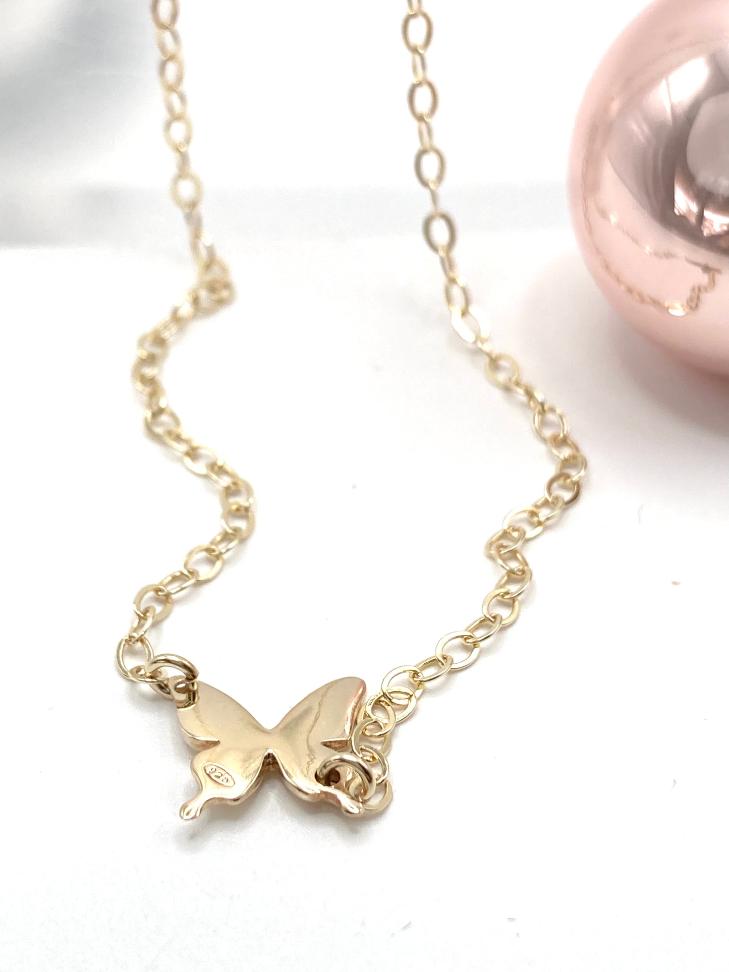 Collana in Argento 925 Farfalla