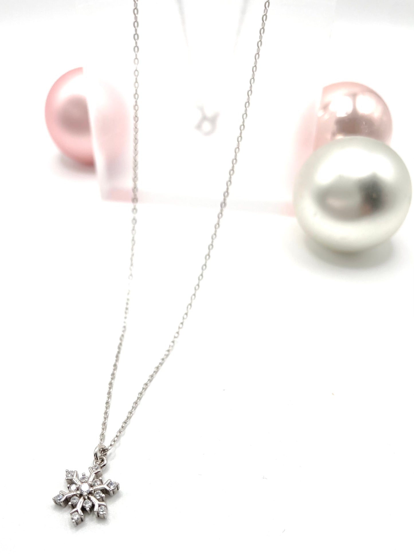 Collana in Argento 925 con snow
