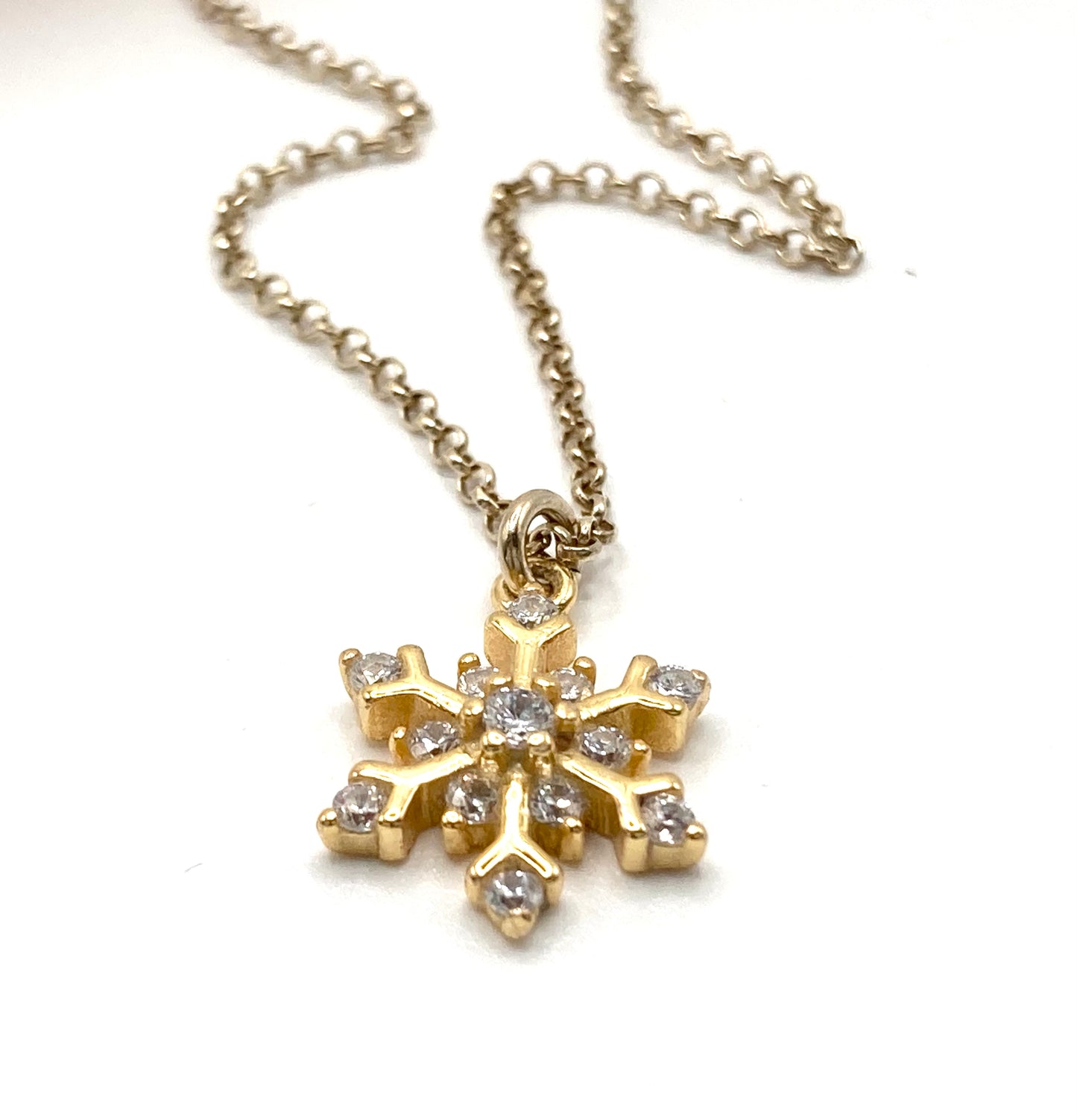 Collana in Argento 925 con snow