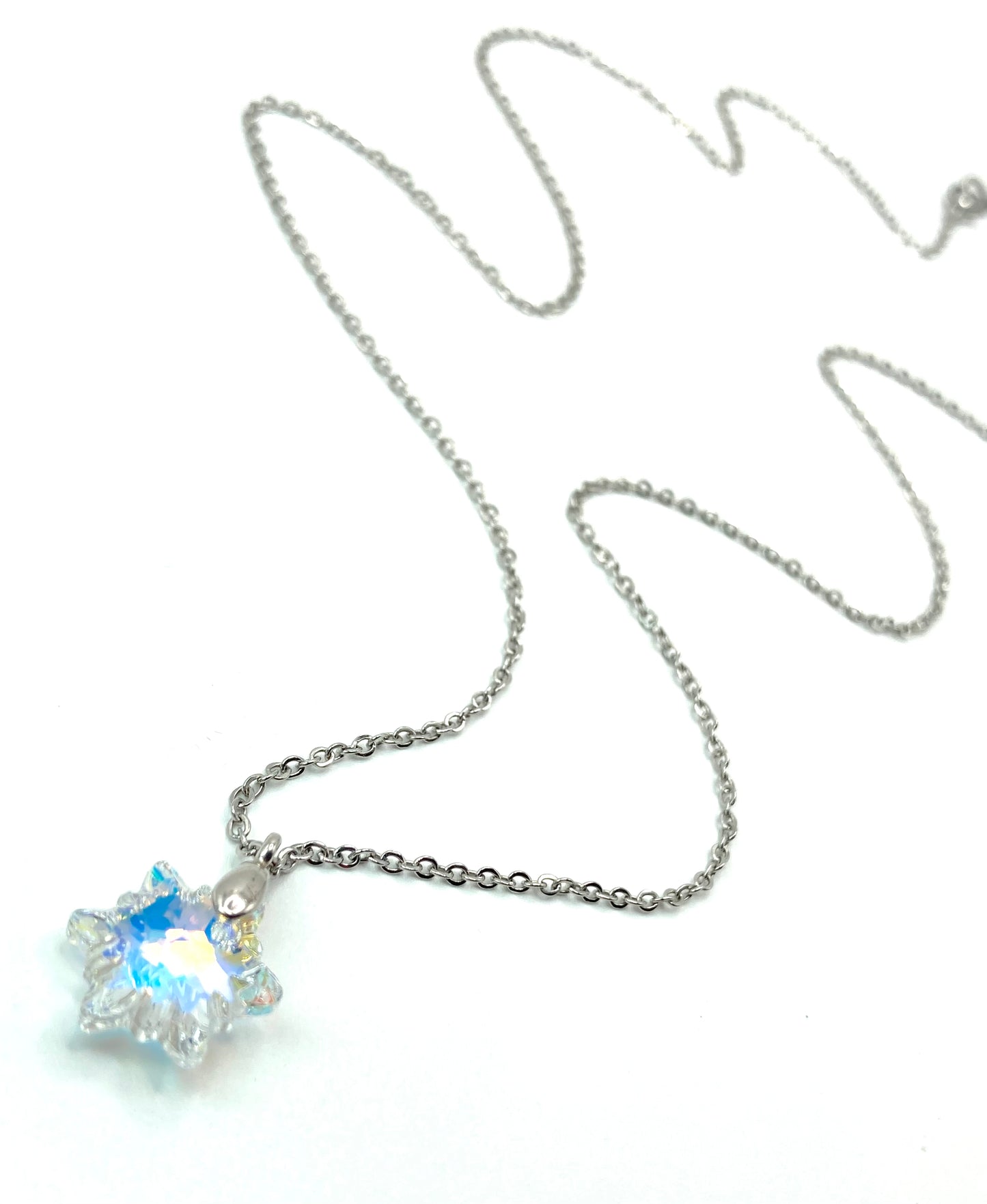Collana con snow cristallo