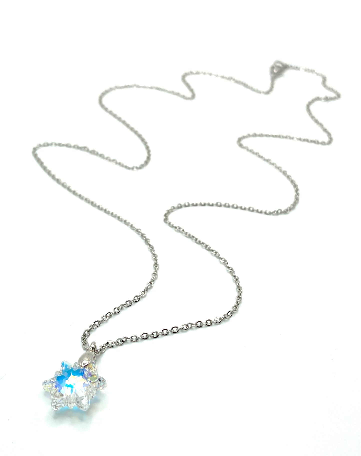 Collana con snow cristallo