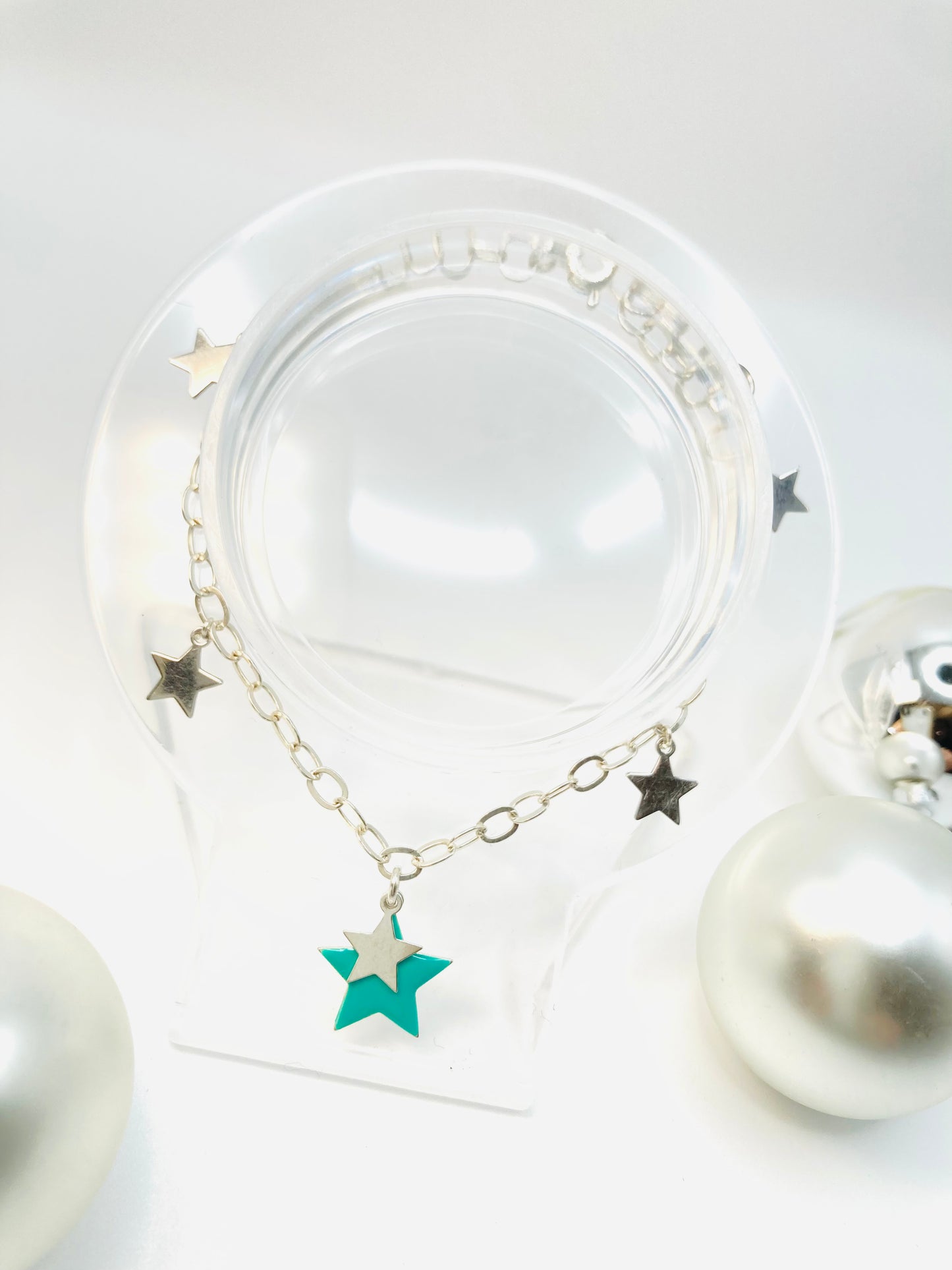 Bracciale in Argento 925 con stelline