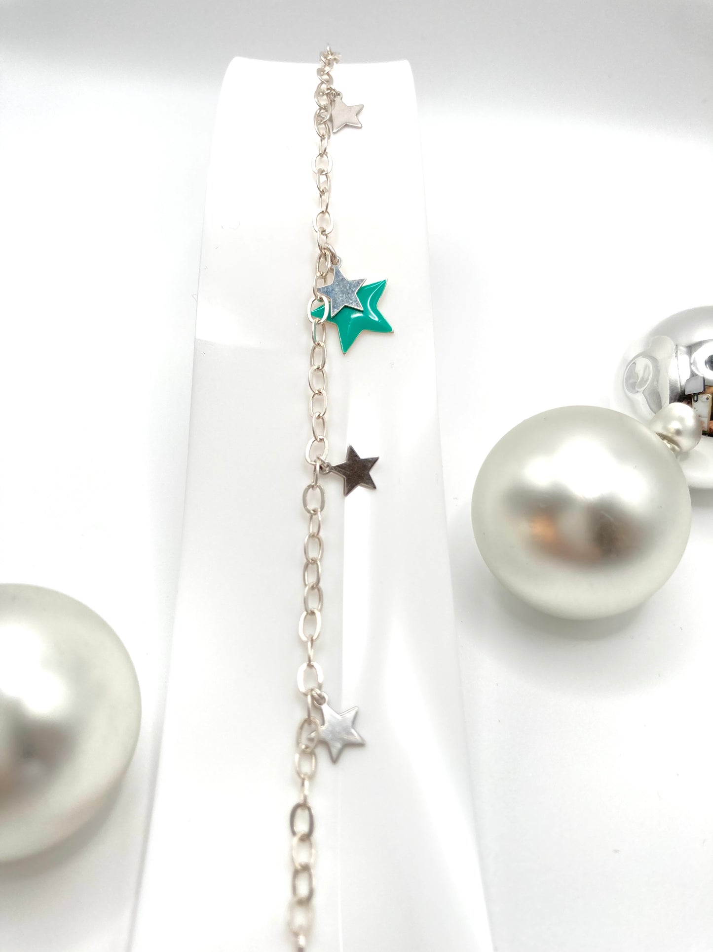 Bracciale in Argento 925 con stelline