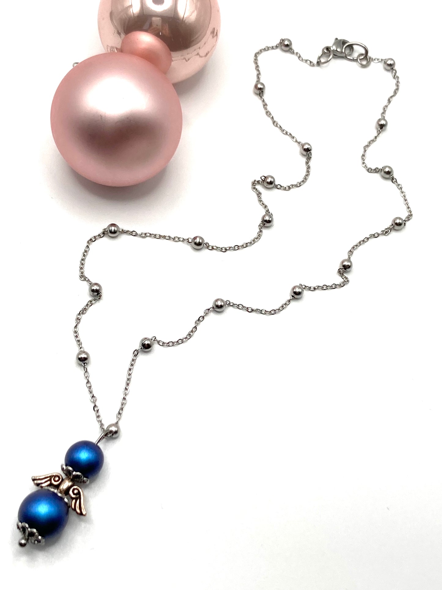 Collana e orecchini con Angioletto