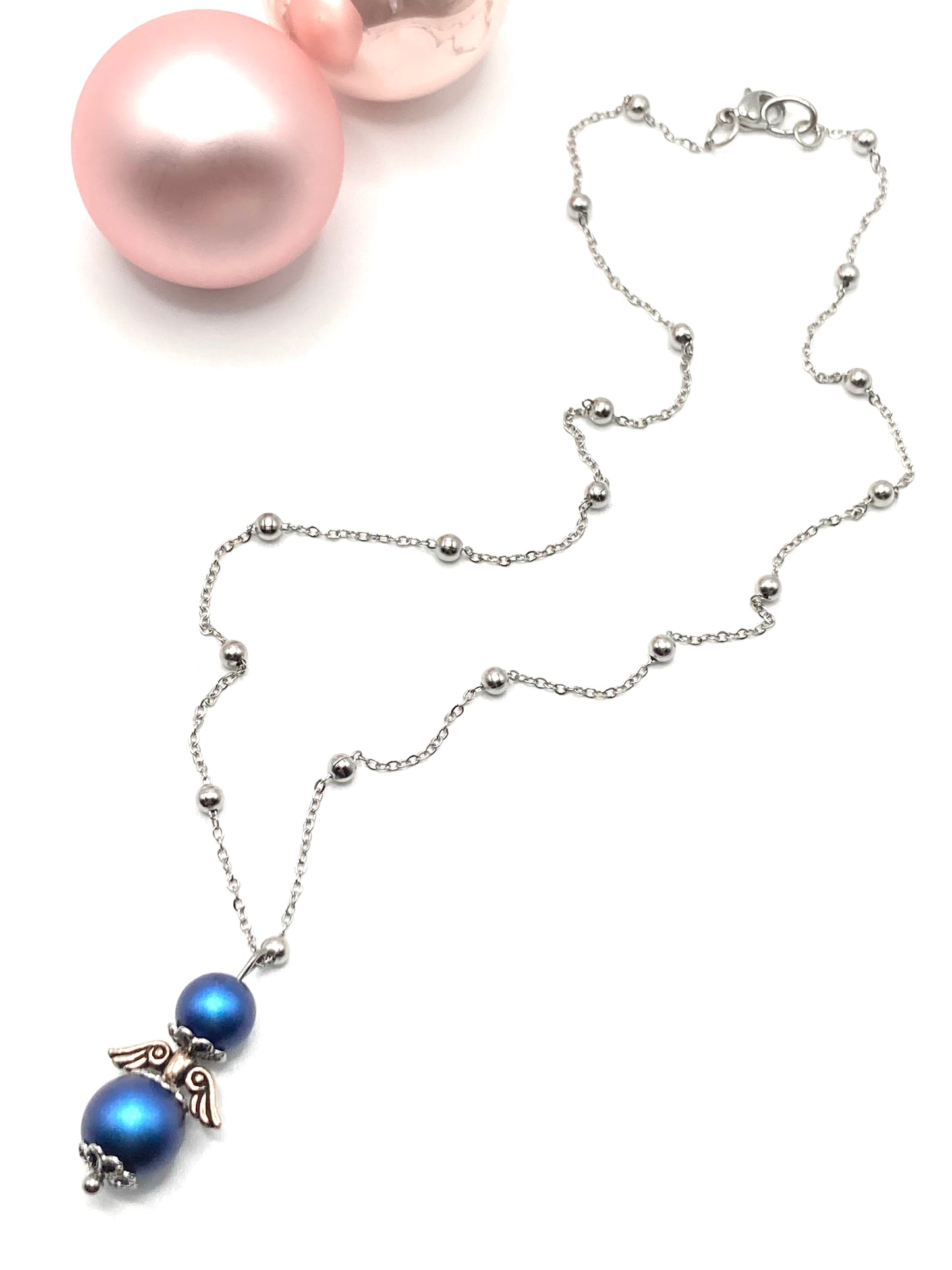 Collana e orecchini con Angioletto