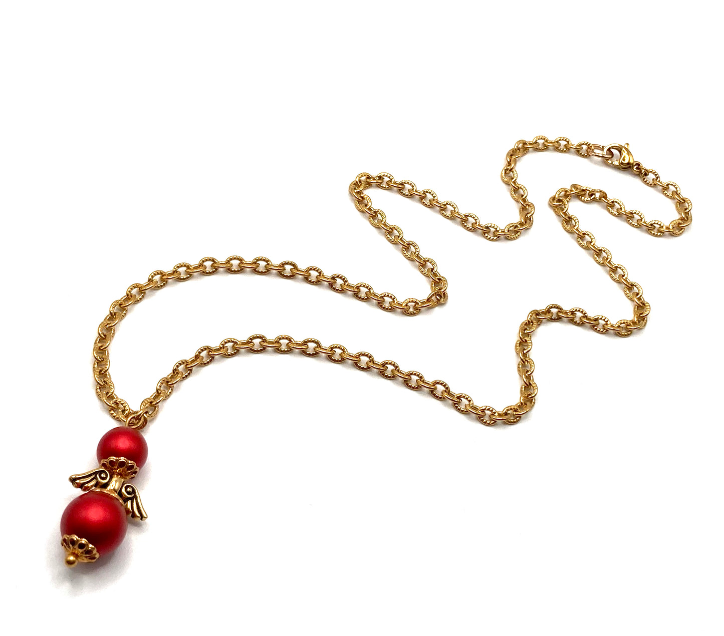 Collana e orecchini con Angioletto